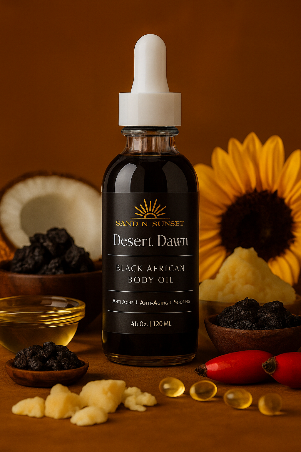 Desert Dawn - Black African Body Oil