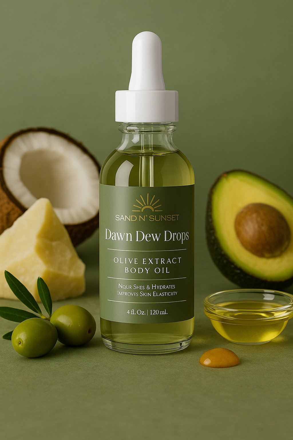 Dawn Dew Drops - Olive Extract Body Oil