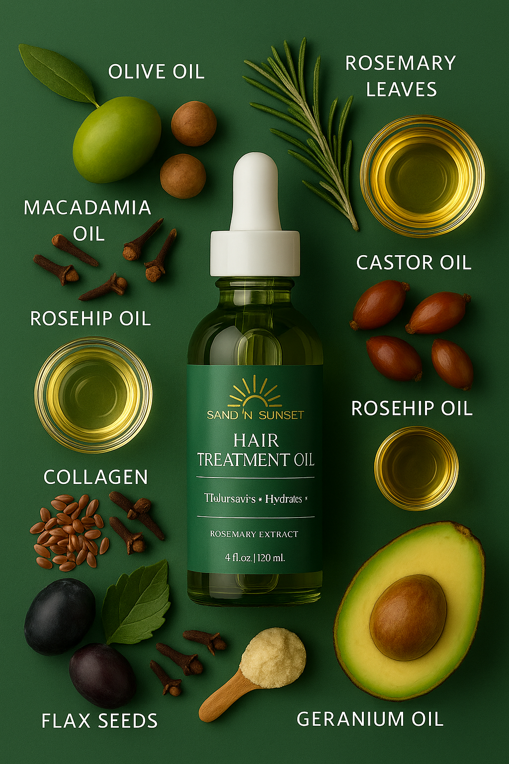 Sunrise Elixir - Rosemary Hair Growth Oil