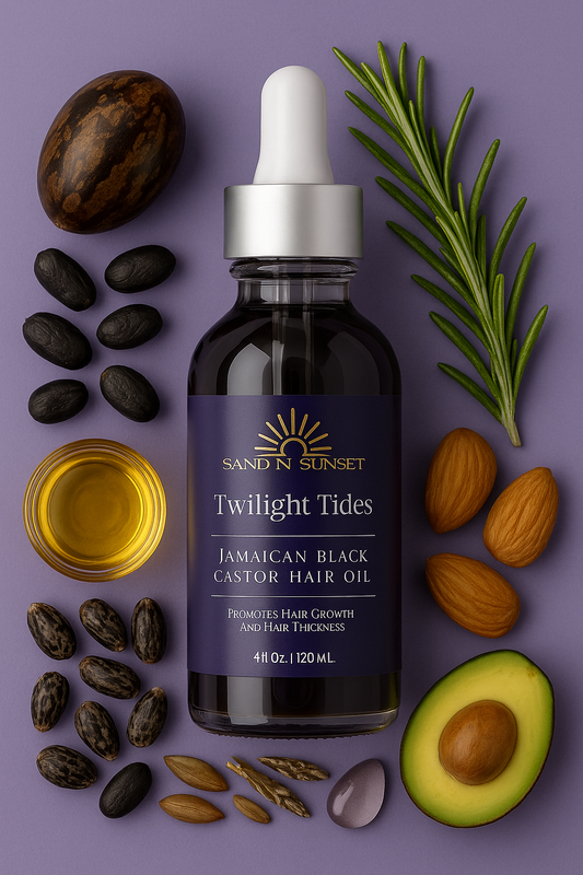 Twilight Tides - Jamaican Black Castor Hair Oil