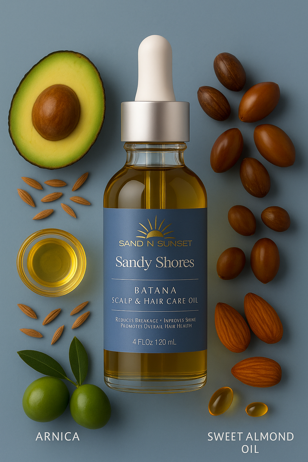 Sandy Shores - Batana Scalp & Hair Care Oil