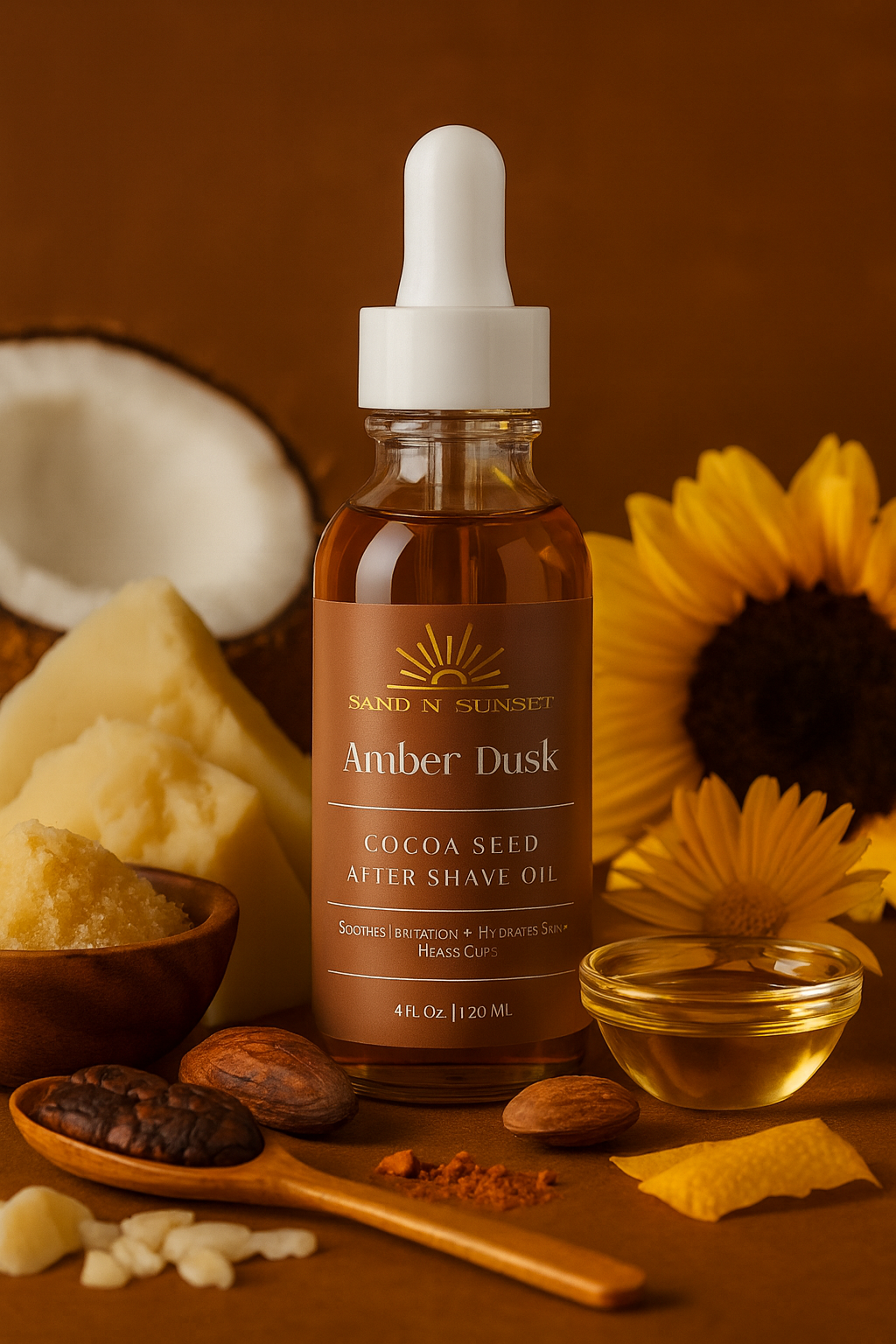 Amber Dusk - Cocoa Seed After Shave Serum